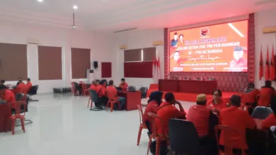 Solid di Akar Rumput, PDIP Babel Perkuat Calon Ketua PAC Lewat Fit and Proper Test Serentak