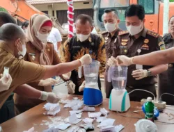 Kejari Basel Musnahkan 123 Barang Bukti Inkrah, Masih Didominasi Kasus Narkoba