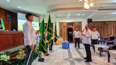 Lantik Pengurus KADIN Daerah, Thomas Jusman Tegaskan Prinsip “SEHATI”