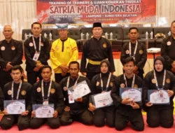 Komda Babel Sukses Gelar ToT dan UKT Nasional  Zona  Sumbangsel,  108 Lulus ToT dan 82 Pesilat Naik Sabuk