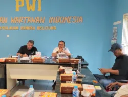 PWI Babel Gelar Rapat Pleno, Bahas Persiapan Konferkab, Reshuffle Kepengurusan dan Validasi Keanggotaan