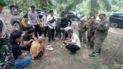 Tim Gabungan Tangkap Penambang di Tahura Menumbing
