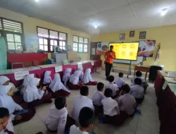 Puluhan Siswa SDN 5 Belinyu Dikenalkan Potensi dan Kesiapsiagaan Bencana