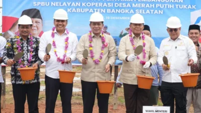 Desa Tukak Menjadi Percontohan SPBU Nelayan Koperasi Merah Putih Pertama di Indonesia