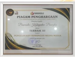 Bawaslu Bangka Raih Predikat Terbaik Ketiga Pengelolaan Media Massa dari Bawaslu RI