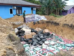 Sepanjang 2025, Bea Cukai Pangkalpinang Musnahkan 1,4 juta Batang Rokok Ilegal