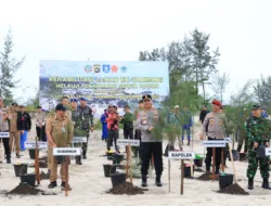 Polda Babel Tanam 5.000 Pohon Serentak di Kawasan Eks Tambang, Irjen Pol Viktor Ajak Kembalikan Lahan Produktif dan Bermanfaat