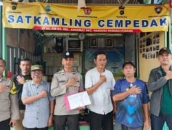 Satkamling Cempedak Raih Juara I Lomba Satkamling Tingkat Polresta Pangkalpinang, Inilah Lima Prestasi yang Menjadi Nilai Tambahnya