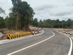 Lewat Program Inpres, Jalan Sincong–Mengkubung di Belinyu Kini Makin Mulus