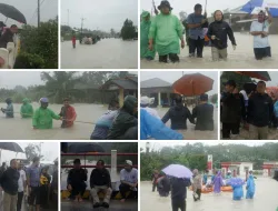 Bupati Bateng Algafry Rahman Ingatkan Warga Waspada Banjir Susulan, Pemkab Siapkan Posko Pengungsian dan Dapur Umum