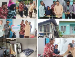 Bupati Bangka Tengah, Algafry Rahman Resmikan Rumah CSR Angkasa Pura di Pedindang