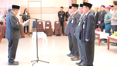 Lantik Pengurus Baru BUMD, Gubernur Babel Berharap Dibuktikan dengan Kerja Nyata 
