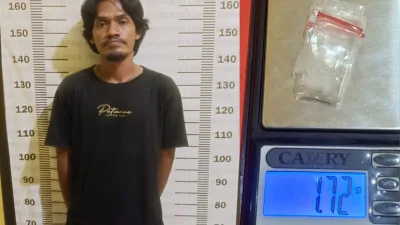 Nyambi Jual Sabu, Seorang Nelayan di Desa Tanjung Sangkar Dibekuk Tim Elangs Laut Polsek Lepong