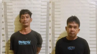 Iing dan Randi Dibekuk Tim Elangs Laut Polsek Lepong, Polisi Sita 1,98 Gram Sabu