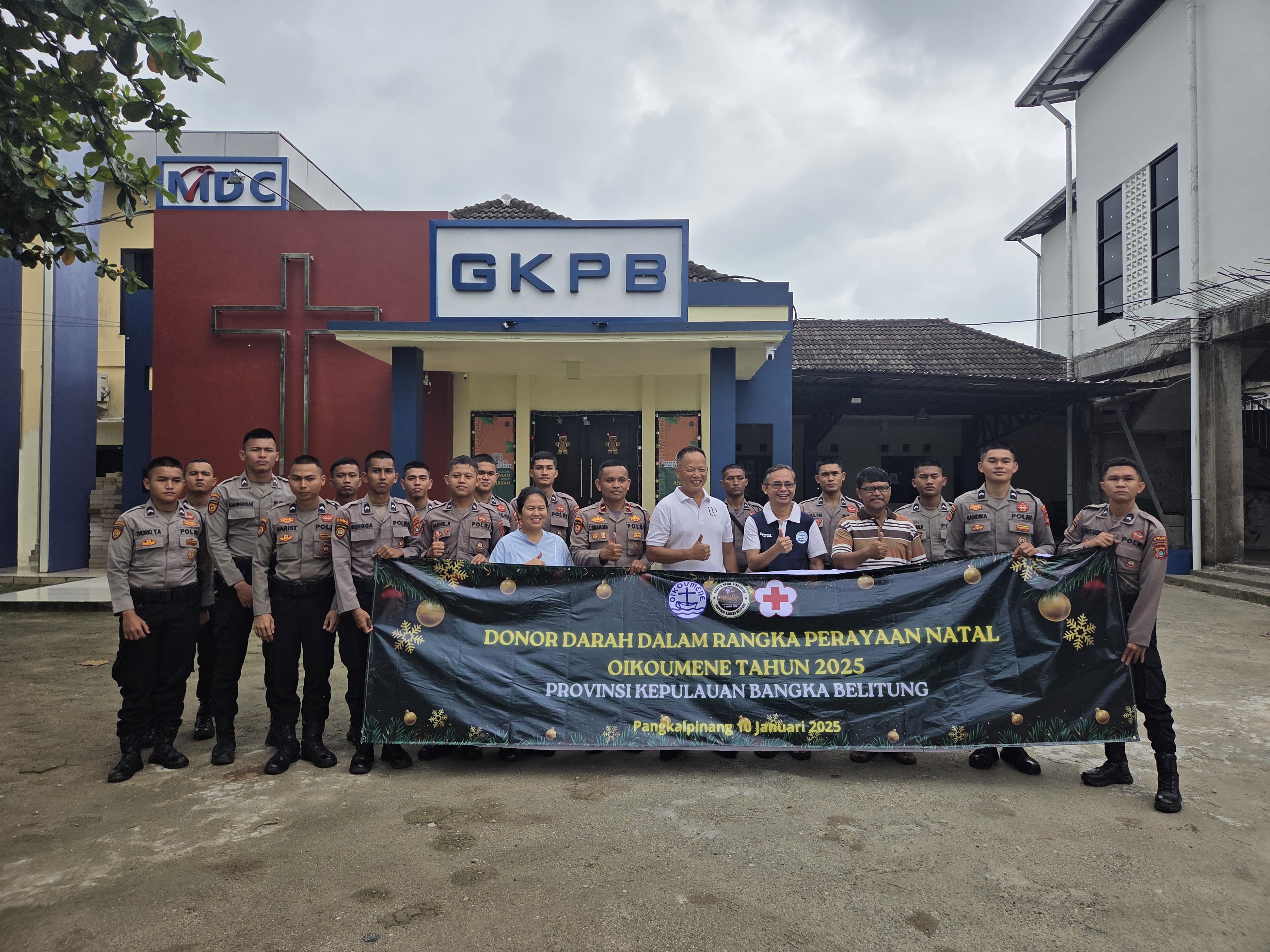 Jemaat Ucapkan Terima Kasih, Panitia Natal Oikoumene Gelar Baksos dan Pembagian Sembako