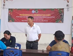 Ketua Umum Panitia Natal Oikoumene Turun Langsung Hadir di Kegiatan Donor Darah dan Pengobatan Gratis