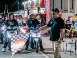 Honda Babel Gelar  “NOCTURNITY RIDING”, Ajak  Komunitas Rasakan Serunya Night Ride di Tanjungpandan