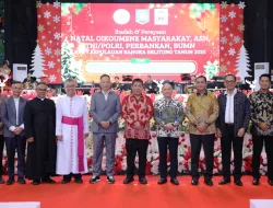 Puncak Natal Oikoumene 2025, Gubernur Babel Ajak Umat Rawat Kebhinekaan sebagai Kekuatan Bangun Daerah