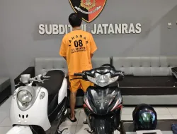 Polda Babel Ringkus Pencuri Motor Milik Pabrik Es Di Pangkalpinang, Pelaku Ternyata Mantan Karyawan Korban