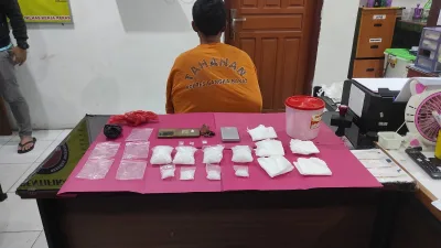 Miliki Ratusan Gram Sabu, Tim Hantu Ringkus Pengedar Narkoba 