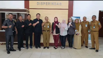 Disperindag Babel Sambut Baik Kunjungan Komisi II DPRD Kabupaten Bangka