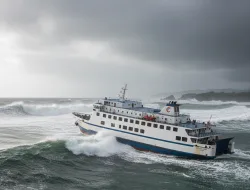 Cuaca Tak Menentu di Selat Bangka, KSOP Tetap Izinkan Kapal Berlayar