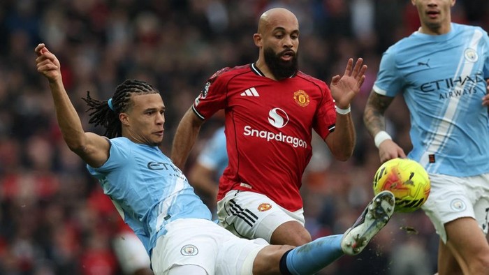 Hajar Man City 2-0, MU Tembus Empat Besar