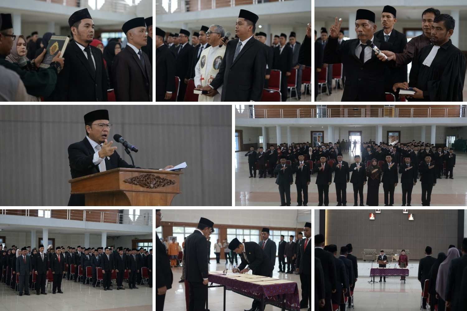 Bupati Bateng Algafry Rahman Rotasi 105 Pejabat, Enam Orang Kepala Dinas