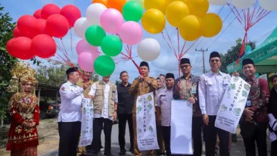 Desa Penyamun Jadi Pilot Project Program Kampung Zakat se Pulau Bangka