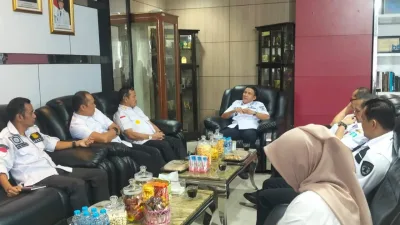 Kunjungi Pemkab Bangka, Kanwil Kemenkum Babel Bahas Perda Kekayaan Intelektual