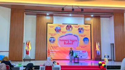 90 Pelajar TK hingga SMA Unjuk Kemampuan dalam Story Telling Competition Kampung Inggris Babel