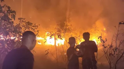 Sepanjang  Januari 2026, Hampir 10 Hektare Hutan di Kabupaten Bangka Terbakar