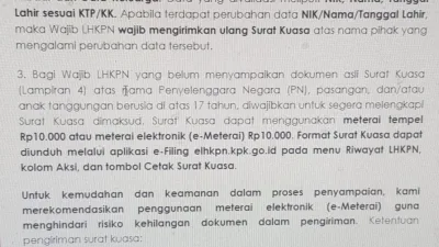 Jumlah Pejabat Bangka Tengah yang Lapor Harta Kekayaan Sampai Februari 2026 Baru 30 Persen