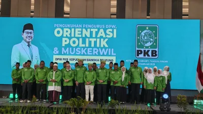 Kukuhkan Pengurus Baru PKB Babel, Ini Pesan Ketua LKN PKB