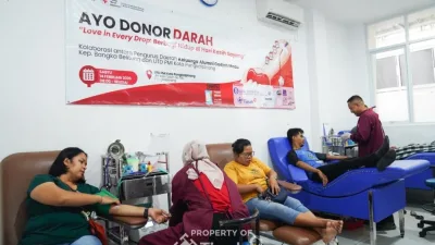 PT TIMAH Tbk Dukung Donor Darah Kagama Babel