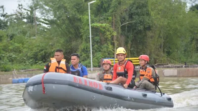 Siap Siaga Tanggulangi Bencana, Polda Babel dan Basarnas Gelar Latihan Gabungan