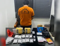 Pondok Kebun di Bangka jadi Sarang Narkoba, 3 Kilogram Sabu dan Seorang Pemuda Diamankan Ditresnarkoba Polda Babel