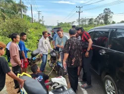 Tim Gabungan Bubarkan Balap Liar di Jebus