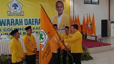 Terpilih Secara Aklamasi, Makmun Pimpin Golkar Bangka Periode 2026-2031