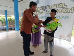 Sambut Ramadan 1447 H, Satlap Tricakti Bagikan 50 Paket Sembako untuk Warga Sungailiat