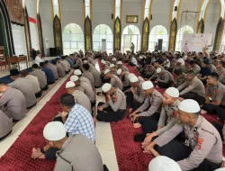 Perkuat Keimanan Anggota, Polda Babel Rutin Gelar BINROHTAL setiap Kamis