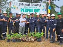 PT Timah Dukung Forwis Babel Kembangkan Perpat Bay jadi Destinasi Hijau
