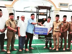 Kolaborasi dengan Pemerintah Kabupaten Belitung, PT TIMAH Salurkan Bantuan Sembako untuk Masyarakat di Bulan Ramadan 