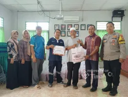 Bantu Penuhi Kebutuhan Pangan Warga, PT TIMAH Bagikan 600 Paket Sembako di Bangka Barat