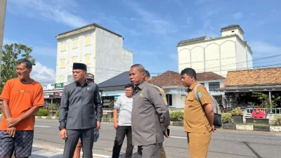 DPRD Bangka Tengah Turun Langsung Cari Penyebab Banjir yang Dikeluhkan Warga Koba