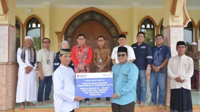 Dukung Pesantren Kilat Remaja Masjid, PT TIMAH Perkuat Pembinaan Generasi Muda di Belitung Timur
