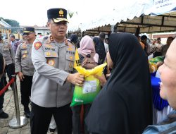 Warga Serbu  Pasar Murah di Bhaypark, Kapolda Pastikan Stok dan Harga Stabil