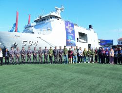 BSB Dukung Mudik Gratis Warga Babel Naik KRI Semarang dari Jakarta