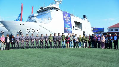 BSB Dukung Mudik Gratis Warga Babel Naik KRI Semarang dari Jakarta