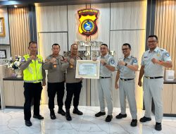 Angka Kecelakaan di Babar Menurun, Polres Babar Perkuat Sinergitas dengan Jasa Raharja 